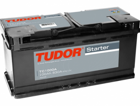 Аккумулятор Tudor Starter TC1000A (100 А/ч) 830A R+