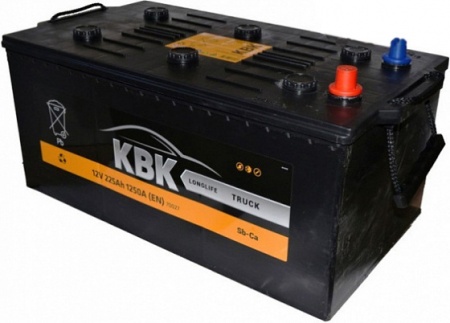Аккумулятор TAB KBK 225 А/ч, 1250A R+