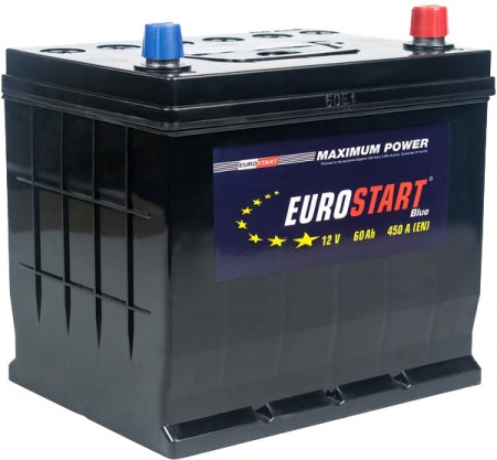Аккумулятор Eurostart Blue Asia 60 А/ч 450A L+