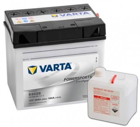 Аккумулятор Powersports Freshpack 53030 530 030 030 30 А/ч
