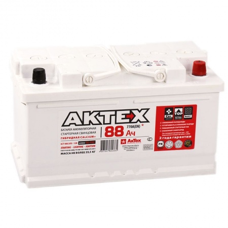 Аккумулятор AKTEX 88Ah , 770A