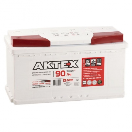 Аккумулятор AKTEX 90Ah, 790A
