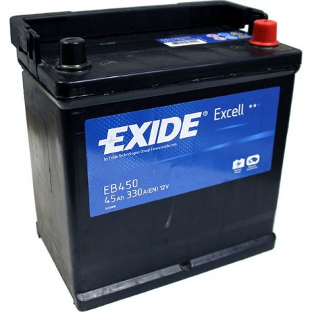 Аккумулятор Exide Excell EB450 (45 А/ч) 330A