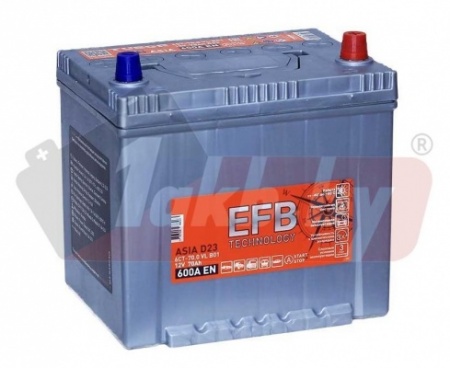 TUBOR ASIA EFB (70 А/ч) 600A R+