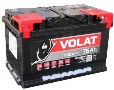 Аккумулятор VOLAT Ultra (75 А/ч) 740A