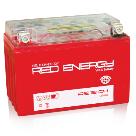 Аккумулятор Red Energy RE 1204 YB4L-B, YB4L-A, YTX4L-BS 4 А/ч