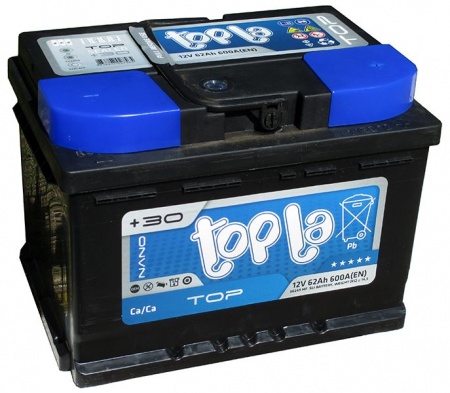 Аккумулятор Topla TOP (62 А/ч) 600A R+