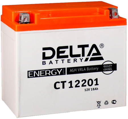 Delta AGM CT 12201 20 А/ч (270А) R+