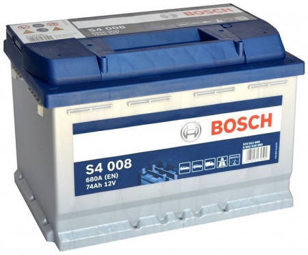 Аккумулятор Bosch S4 008 574 012 068 (74 А/ч) 680A