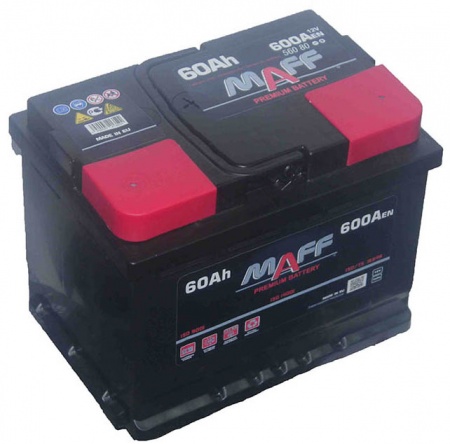 Аккумулятор MAFF Premium (60 А/ч) 640А (низкий) L+