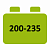 200A/h-235A/h