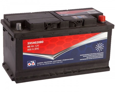 Аккумулятор AD 595402080 (95 A\h) 800А