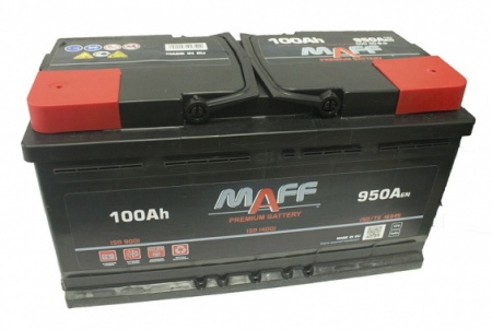 Аккумулятор Maff Standart (100А/ч) 820А R+