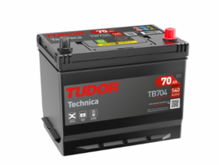 Аккумулятор Tudor Technica TB704 (70 А/ч) 540A R+