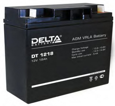 ИБП Delta DT 1218 12V 18 Ah
