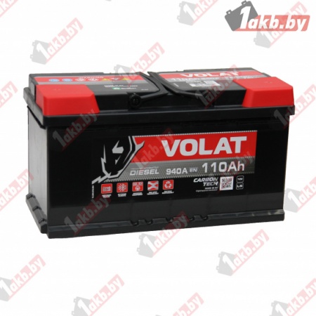 Аккумулятор VOLAT Ultra (110 А/ч) 940А R+