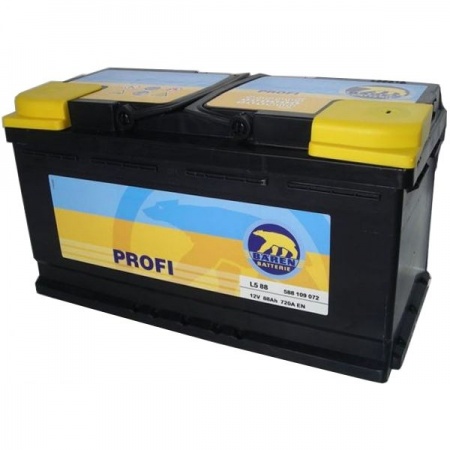 Аккумулятор Baren Profi (88 А/ч) 720А