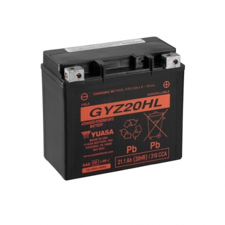 Аккумулятор Yuasa GYZ20HL 20А/ч, 320A R+