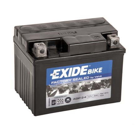 Аккумулятор Exide AGM12-4 3А/ч, 50А R+