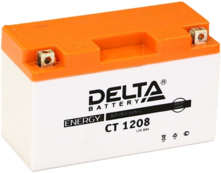 Delta AGM CT 1208 YT7B-BS, YT7B-4,YT9B-BS 8 А\ч (110А) L