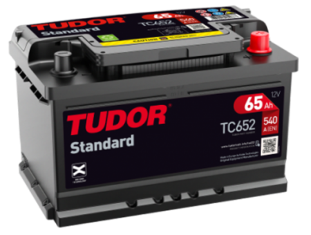 Аккумулятор Tudor Standart TC652 (65 А/ч) 540A R+