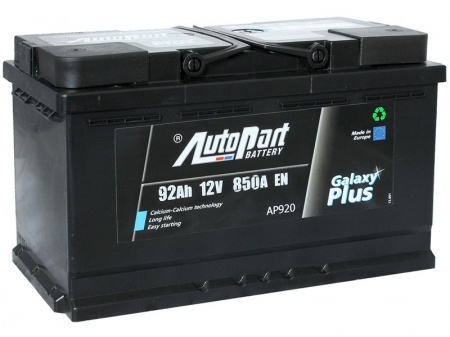 Аккумулятор Autopart GALAXY Plus 92 А/ч, 850А