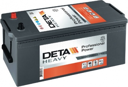 Аккумулятор DETA Professional Power DF1453 145 А·ч