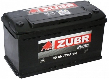 Аккумулятор Zubr Ultra (90 А/ч) 870А L+