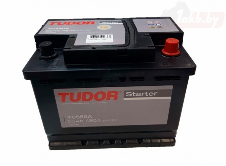 Аккумулятор Tudor Starter TC550a (55 А/ч) 480A R+