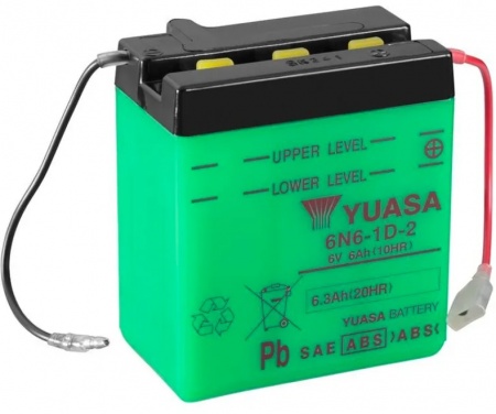 Аккумулятор Yuasa 6N6-1D-2 6А/ч, 6V