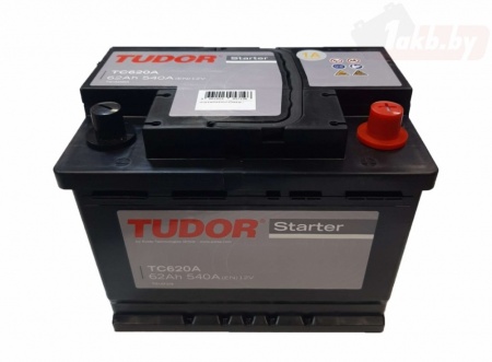 Аккумулятор TUDOR STARTER TC620A (62 А/ч) 540A R+