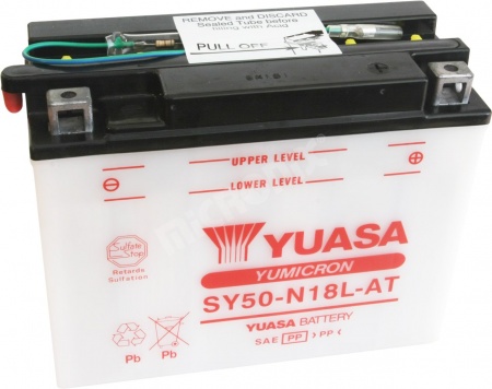 Аккумулятор Yuasa SY50-N18L-AT 20А/ч, 205A R+