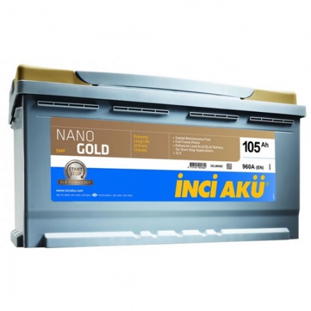 Аккумулятор Inci aku nano gold 105 Ah