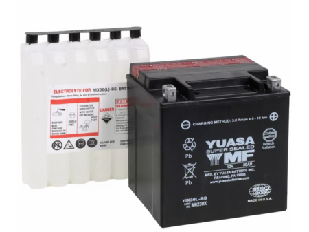 Аккумулятор Yuasa YIX30L 30А/ч, 400A R+