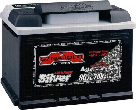 Аккумулятор Sznajder Silver Japan (80Ah) L
