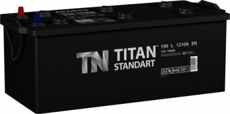 Аккумулятор Тitan Standart 190 (190 А/ч, 1250 А) L+