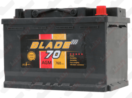 BLADE AGM (70 А/ч) 760A R+
