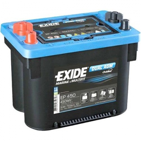 Аккумулятор EXIDE AGM EP450 50 А/ч 750A